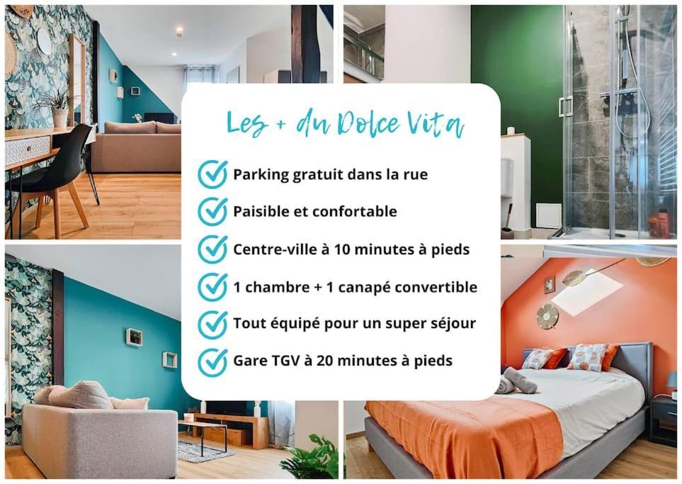 Dolce Vita - Centre-Ville - Paisible - Moderne Mulhouse Ngoại thất bức ảnh