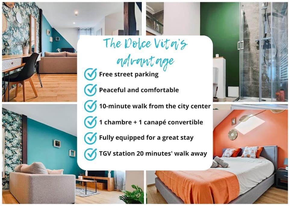 Dolce Vita - Centre-Ville - Paisible - Moderne Mulhouse Ngoại thất bức ảnh